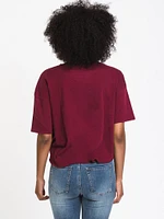 WOMENS PIPER BOXY TEE - CLEARANCE