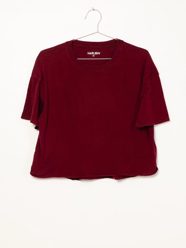 WOMENS PIPER BOXY TEE - CLEARANCE