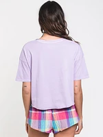 HARLOW PIPER BOXY TEE - CLEARANCE