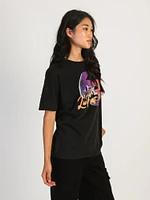 HARLOW BOYFRIEND SCREEN T-SHIRT - BLACK