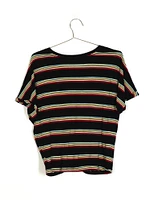 HARLOW LAYLA KNOTTED STRIPE TEE - CLEARANCE