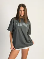 HARLOW SYDNEY OVERSIZED TEE - MOUNTAIN