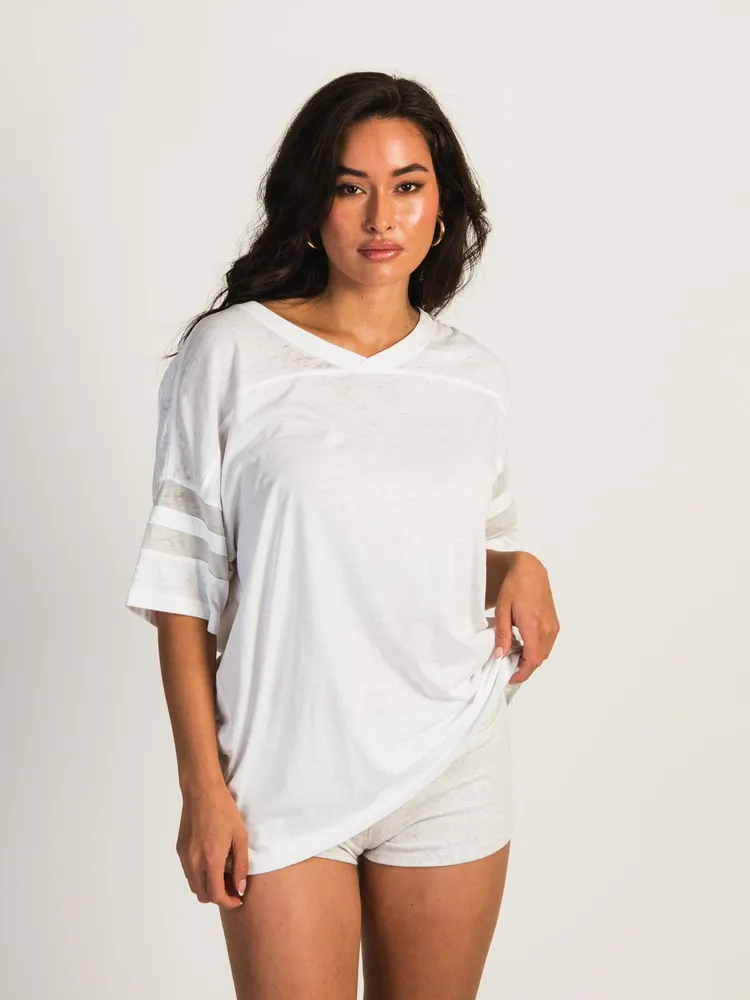 HARLOW BRADY TEE - WHITE