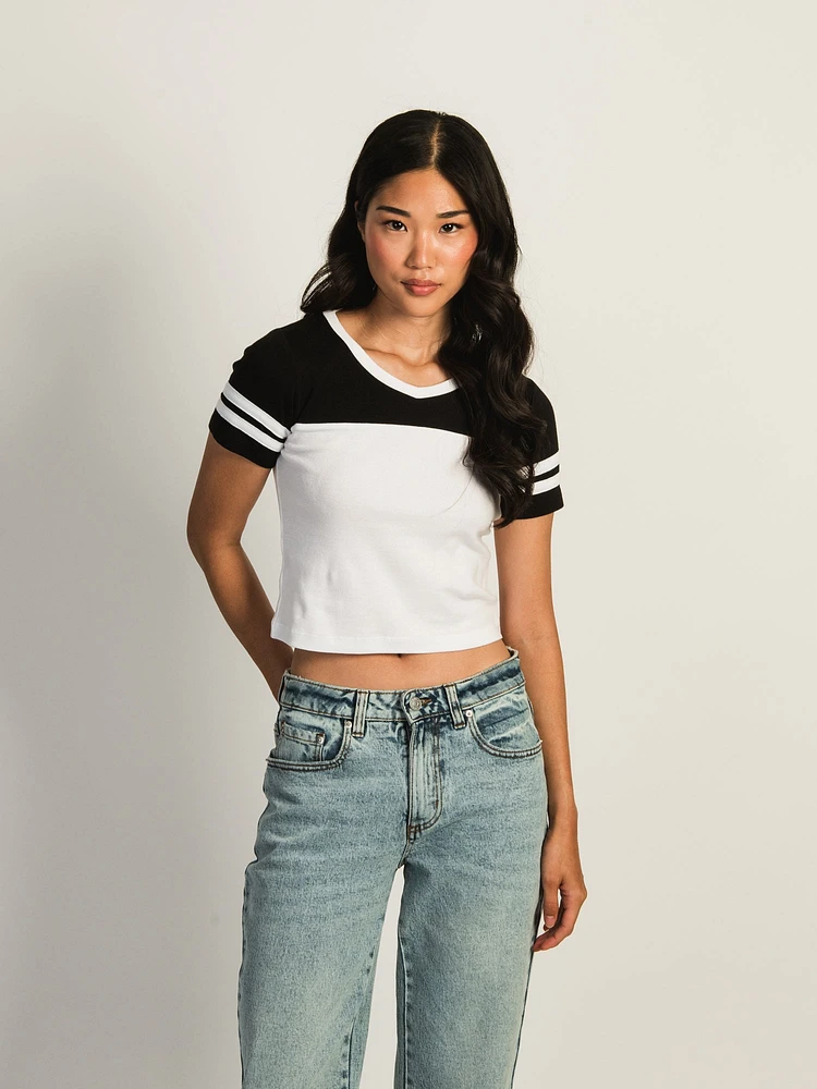 T-SHIRT HARLOW JESSIE- NOIR/BLANC