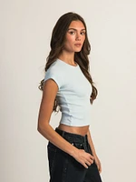 HARLOW ESSENTIAL RIBBED BABY TEE