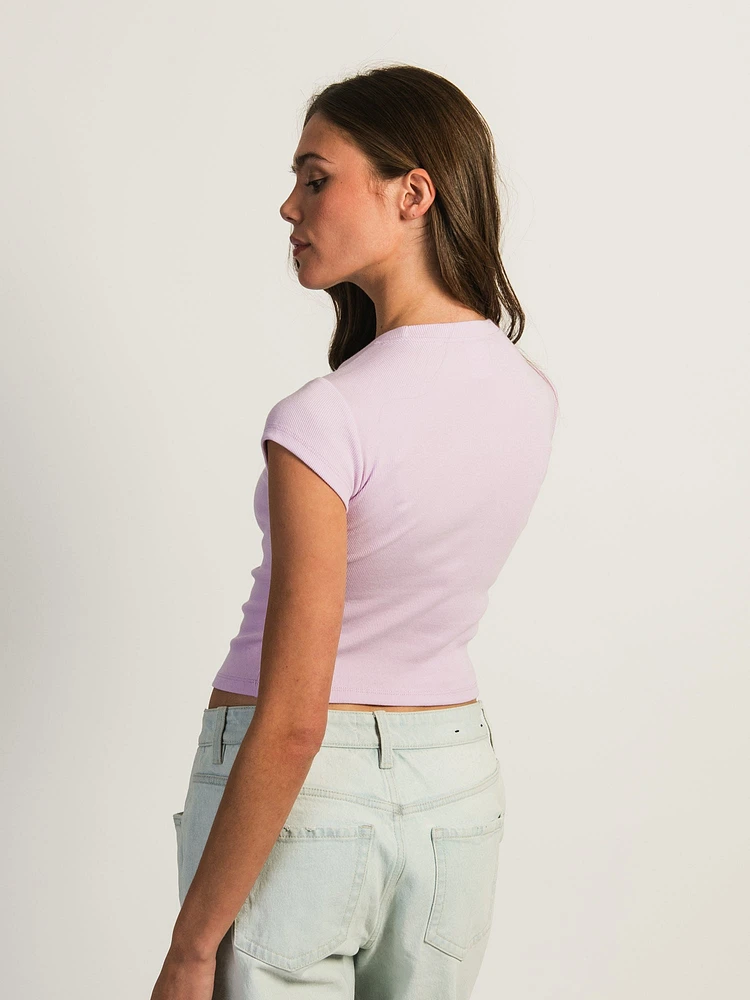 T-SHIRT BB HARLOW ESSENTIAL RIBBED