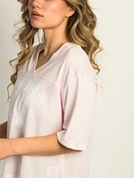 TEE-SHIRT HARLOW PINNY - ROSE BÉBÉ