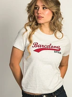 HARLOW BRENNA BARCELONA TEE - CLOUD