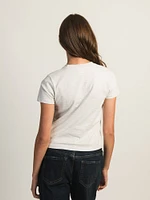 HARLOW BRENNA MELANGE TEE - NEW YORK 24