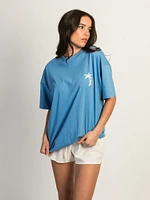 TEE-SHIRT HARLOW SYDNEY - BLEU ÉLECTRIQUE