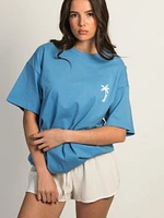 TEE-SHIRT HARLOW SYDNEY - BLEU ÉLECTRIQUE