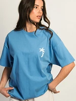 TEE-SHIRT HARLOW SYDNEY - BLEU ÉLECTRIQUE