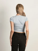 T-SHIRT COURT SANS COUTURE HARLOW