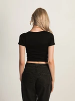 HARLOW SQUARENECK SEAMLESS TEE