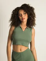 HARLOW NAOMI POLO TANK TOP - CLEARANCE
