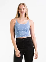 HARLOW TARA BUNGEE Tank Top ALL OVER PRINT - CLEARANCE