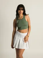 HARLOW HIGH NECK SOLID TANK TOP