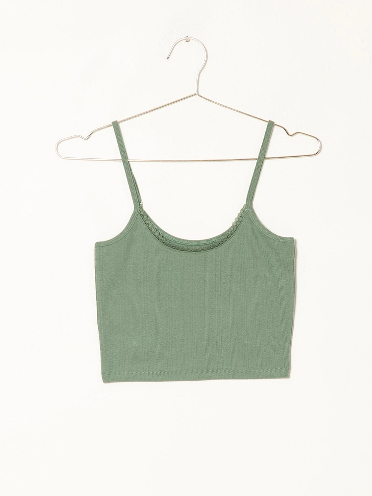 HARLOW KIKI POINTELLE Tank Top - CLEARANCE