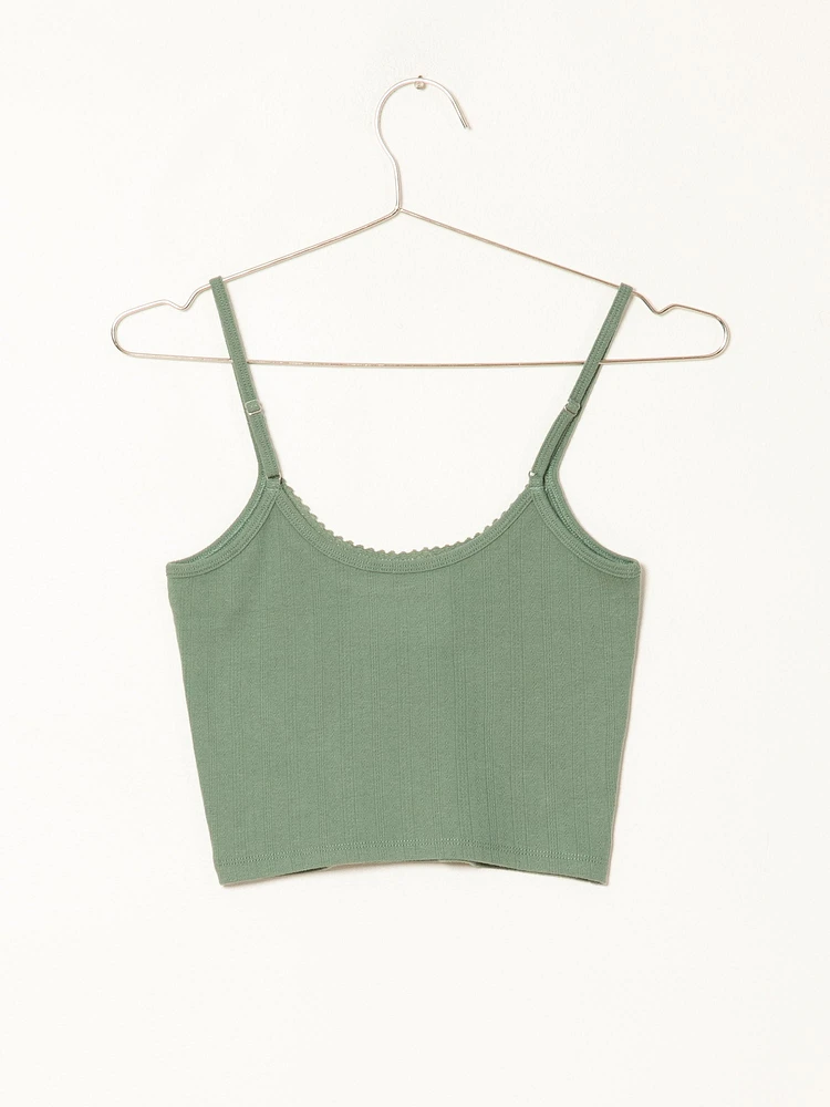 HARLOW KIKI POINTELLE Tank Top - CLEARANCE