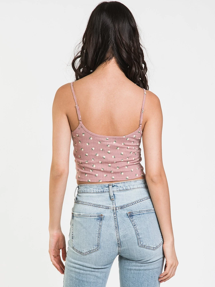 WOMENS KIKI POINTELLE DITSY Débardeur