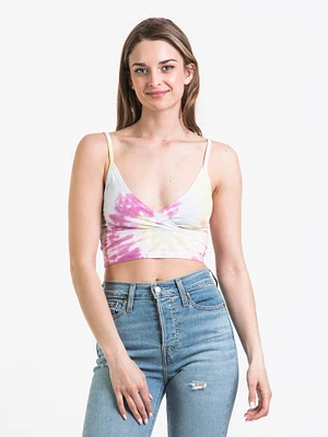 DÉBARDEUR CROISÉ TIE DYE POUR FEMMES