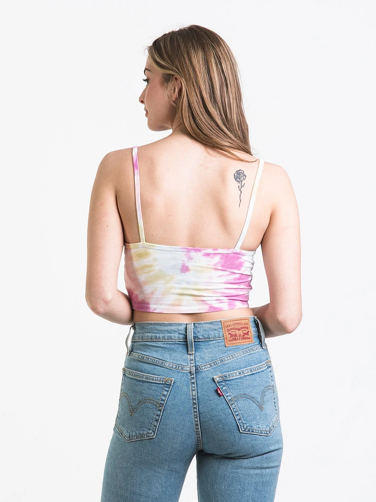 DÉBARDEUR CROISÉ TIE DYE POUR FEMMES