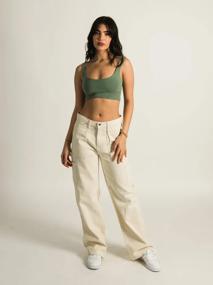 HARLOW MIA CROPPED TANK TOP