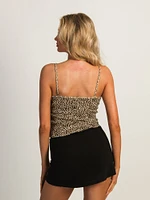 HARLOW ISLA LEOPARD PRINT TANK