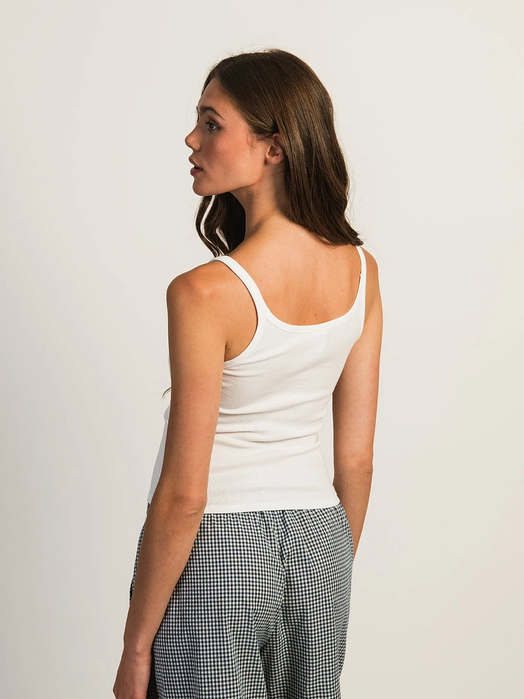 DÉBARDEUR HARLOW ESSENTIAL RIBBED