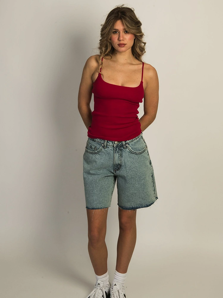 HARLOW ESSENTIAL DUO TANK TOP - ROUGE PORTO