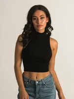 HARLOW MOCK SLEEVELESS TANK TOP