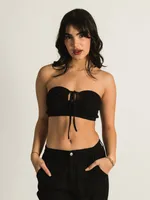 HARLOW TWIST HALTER TOP