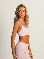 HARLOW CLASSIC SCOOP BRALETTE - LIGHT PINK