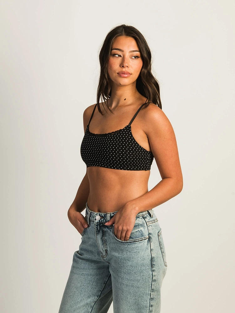 HARLOW CLASSIC SCOOP DITSY BRALETTE