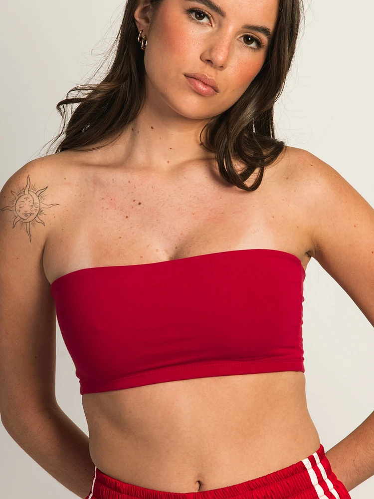 HARLOW BETHANNY BANDEAU - PORT RED