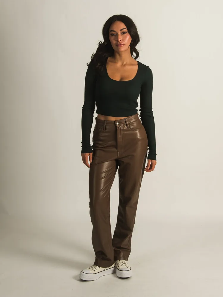 HARLOW BECKY SCOOPNECK SLEEVE LONG - CLEARANCE