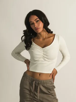 HARLOW KYLIE LONG SLEEVE VNECK