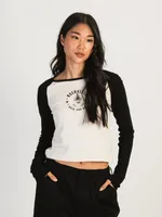 HARLOW BLAIR LONG SLEEVE RAGLAN