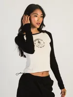 HARLOW BLAIR LONG SLEEVE RAGLAN