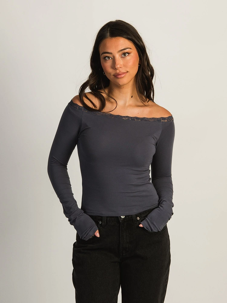 HARLOW SCARLETT LONG SLEEVE