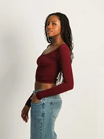 HARLOW SEAMLESS SQUARENECK LONG SLEEVE