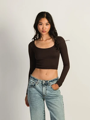 HARLOW SEAMLESS SQUARENECK LONG SLEEVE