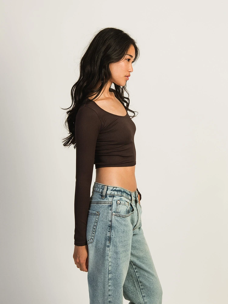 HARLOW SEAMLESS SQUARENECK LONG SLEEVE