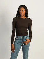HARLOW ESSENTIAL LONG SLEEVE CREWNECK