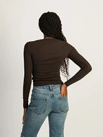 HARLOW ESSENTIAL LONG SLEEVE CREWNECK