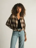 HARLOW KENDALL OVERSIZED FLANNEL - CLEARANCE