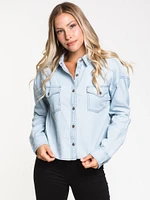 WOMENS SOFIA BUTTONUP