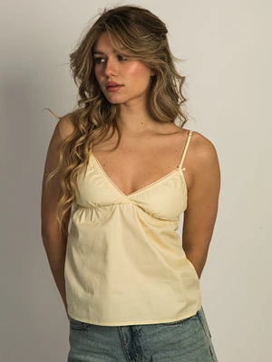 HARLOW DELILAH TANK TOP - YELLOW