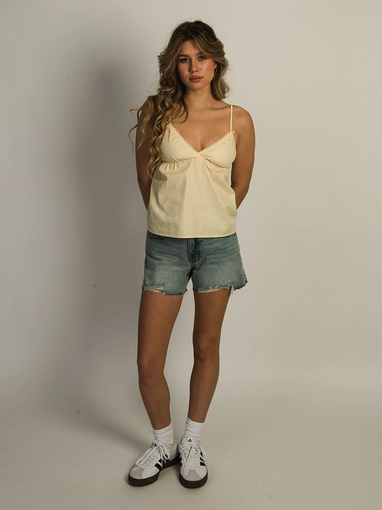HARLOW DELILAH TANK TOP - YELLOW