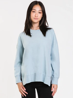 HARLOW SIENNA CREW NECK FLEECE